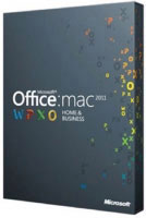 Microsoft Office for Mac Home & Business 2011, 1u, DVD, EN (W6F-00063)